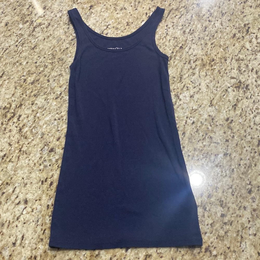 Navy blue, plain tank top! Size XS